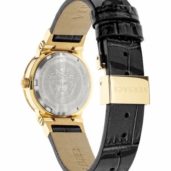 Versace Women\'s Black 27mm Watch!